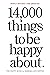 14,000 Things to Be Happy About.: Newly Revised and Updated