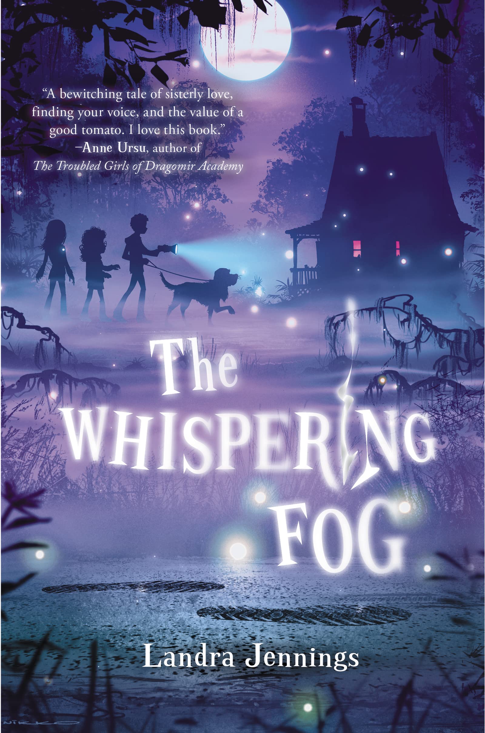 The Whispering Fog: A swamp witch steals Rose into an eerie fog—now Neve must brave dark magic to save her sister in this spooky middle grade debut.