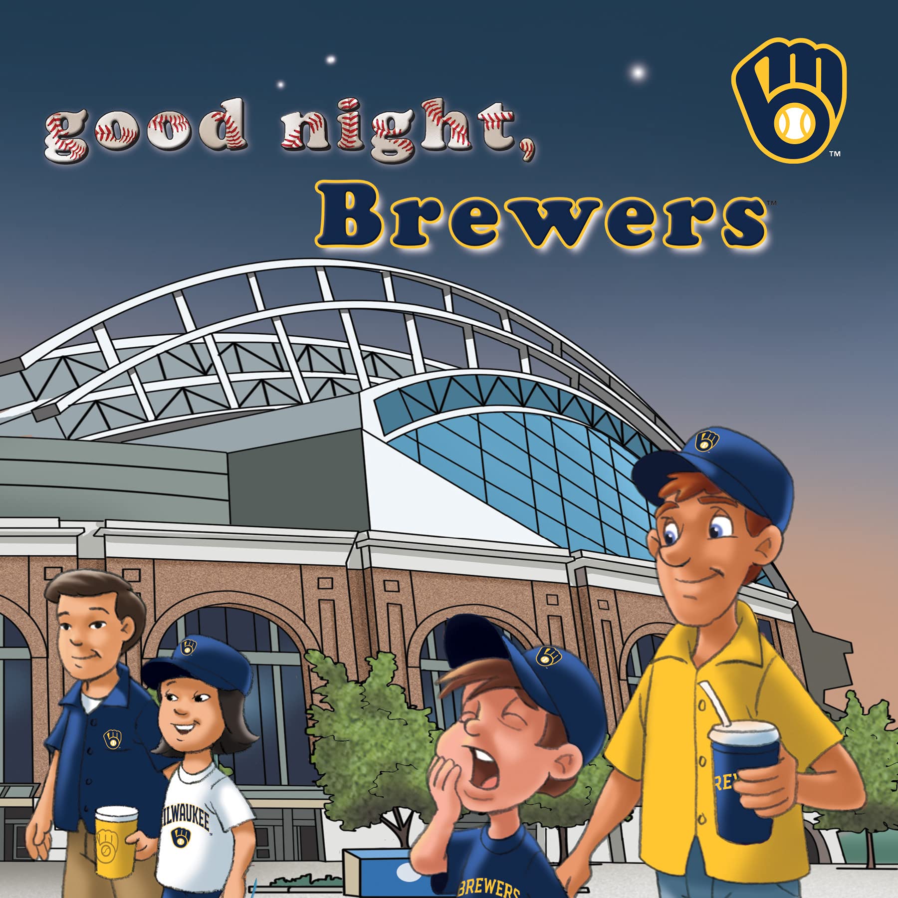 Good Night Brewers (Board book)