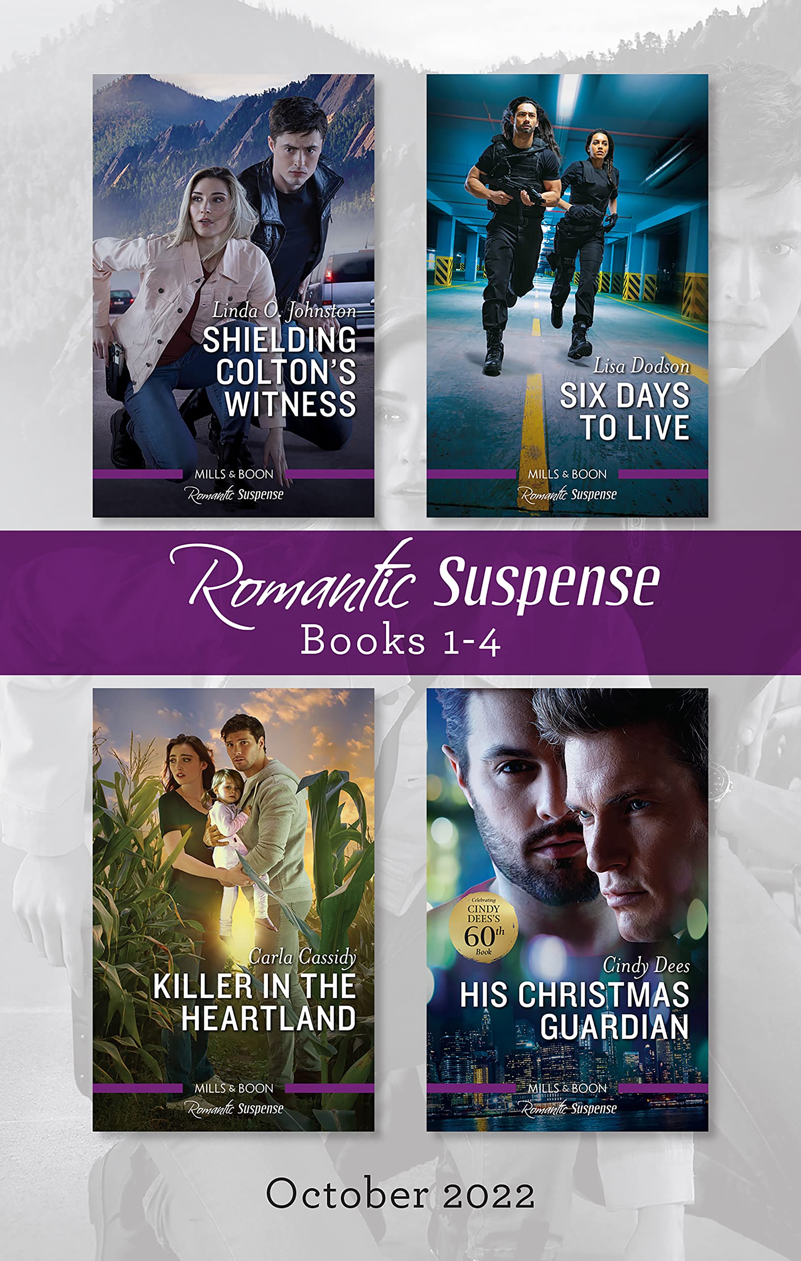Suspense Box Set Oct 2022/Shielding Colton's Witness/Six Days to Live/Killer in the Heartland/His Christmas Guardian (The Coltons of Colorado Book 10)