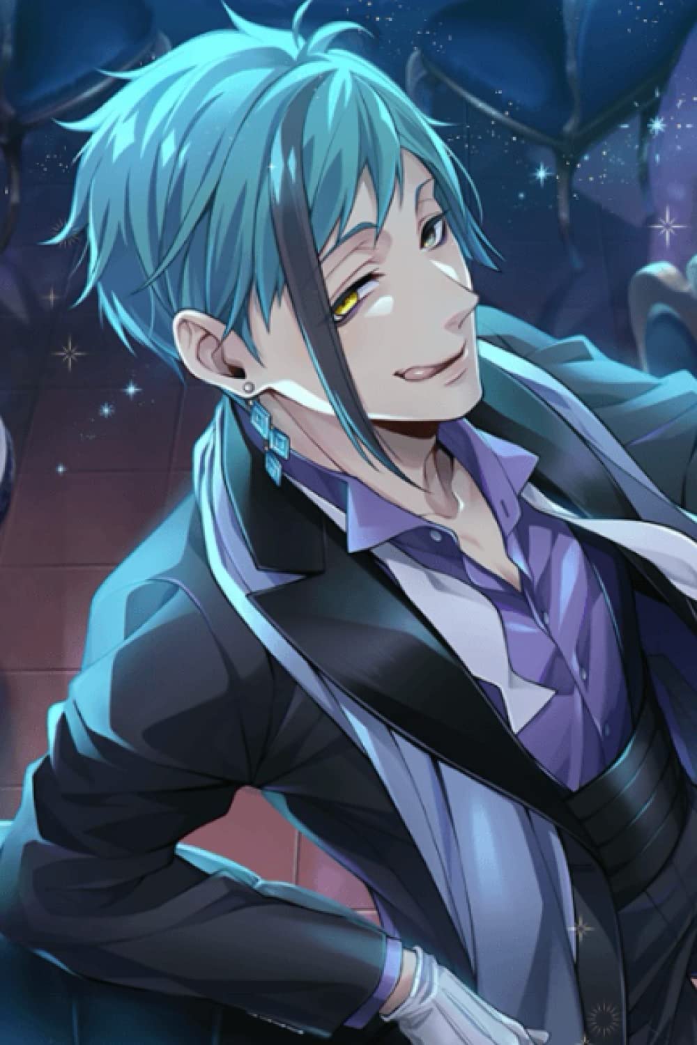 Twisted Wonderland Notebook: Malleus Draconia twisted wonderland cover (6 x 9) inches 120 pages,Twisted Wonderland Animatic Blank Unlined Paper for School, Sketching, Drawing , Writing