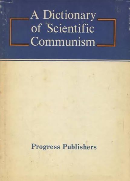 A Dictionary of Scientific Communism (Hardcover)