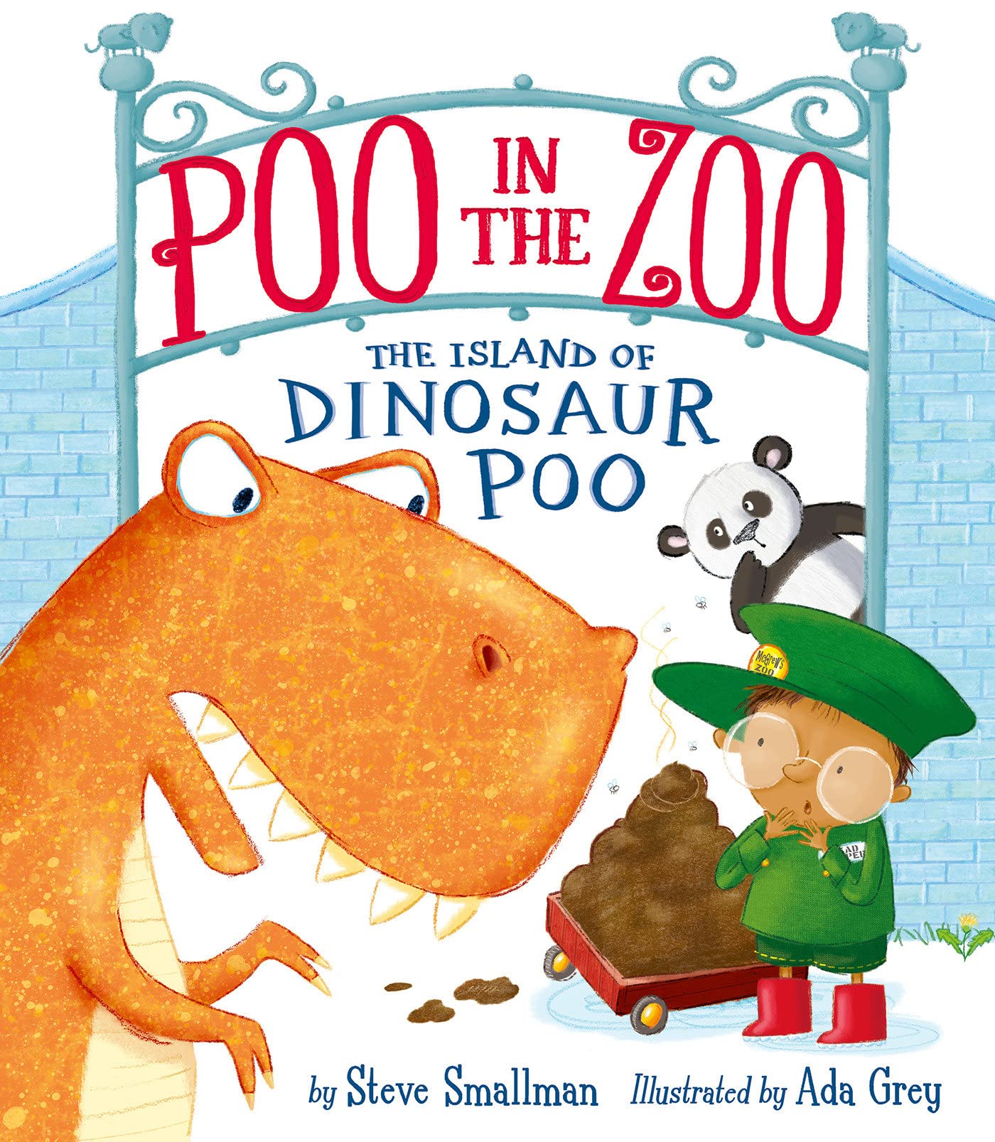 Poo in the Zoo: The Island of Dinosaur Poo (Hardcover)