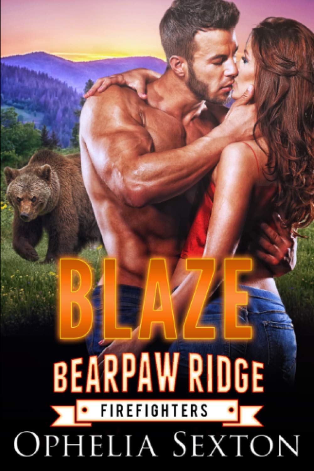 Blaze: A Bear Shifter + BBW Paranormal Romance (Bearpaw Ridge Firefighters)