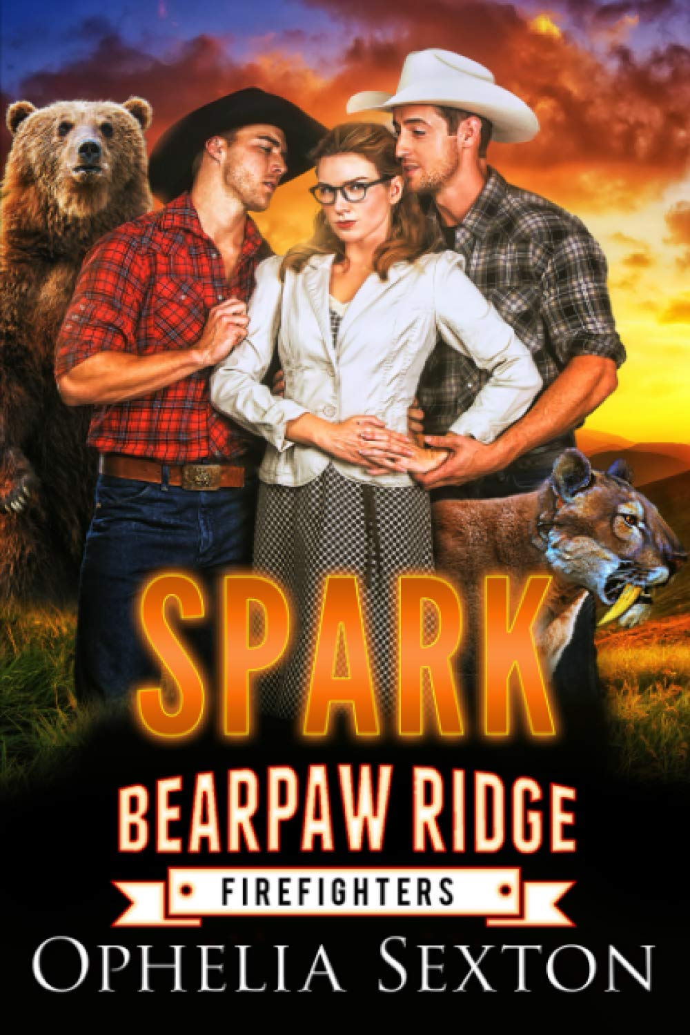 Spark: A Curvy Girl + Shapeshifter Romance (Bearpaw Ridge Firefighters)
