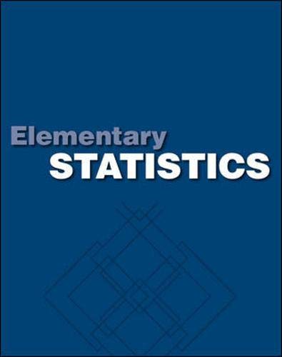 Student Solutions Manual for use with Elementary Statistics: A Step By Step Approach