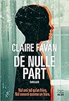 De nulle part by Claire Favan