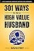 301 Ways to be a High Value...