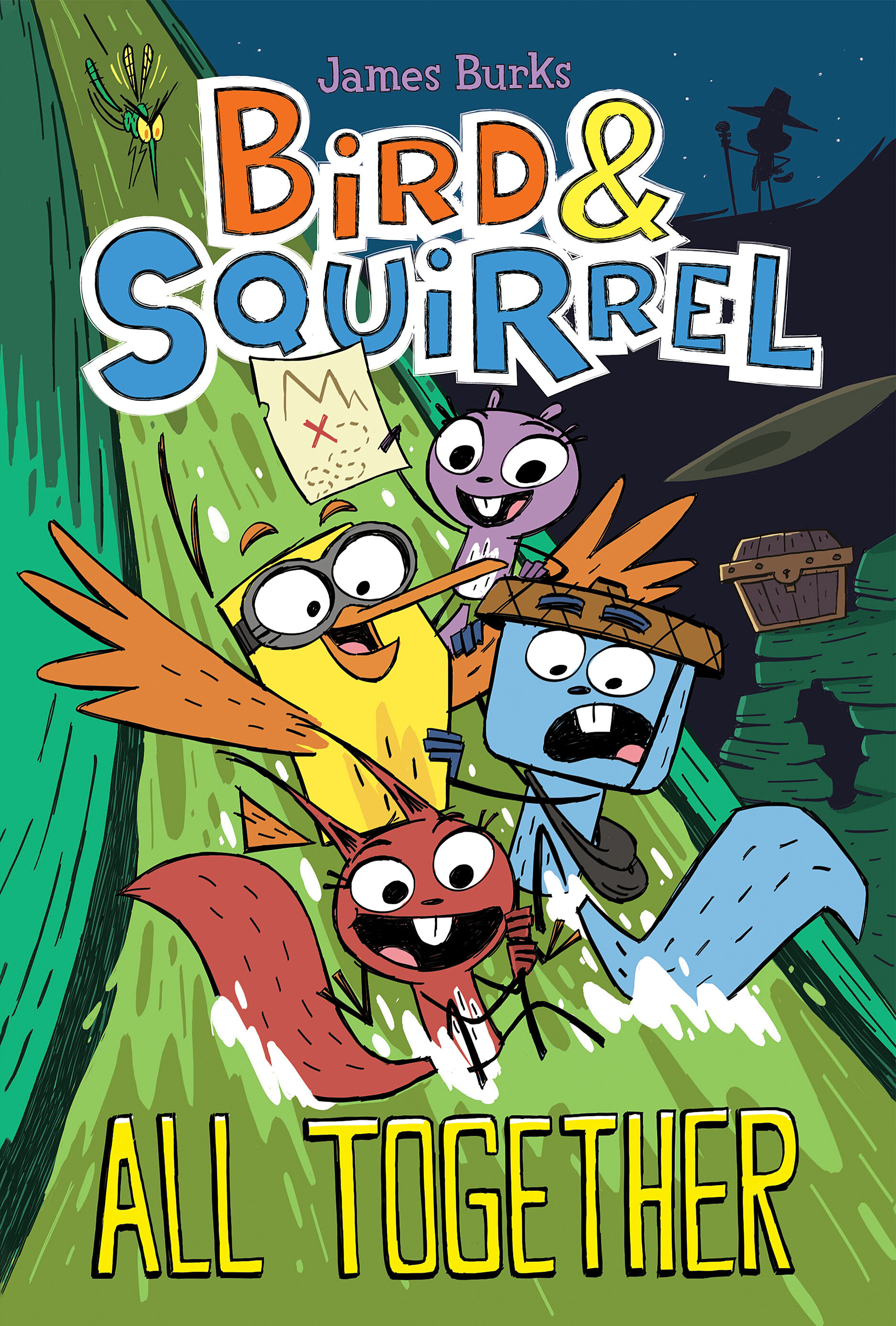 Bird & Squirrel All Together: A Graphic Novel (Bird & Squirrel #7)