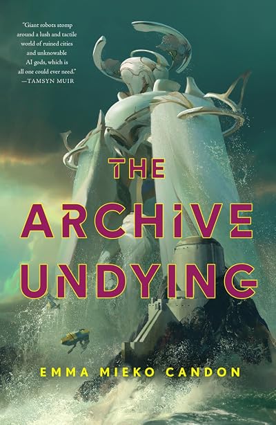 Portada de The Archive Undying, de Emma Mieko Candon