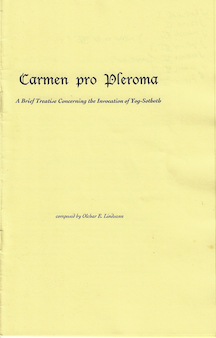 Carmen pro Pleroma
