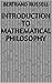 Introduction to Mathematical Philosophy
