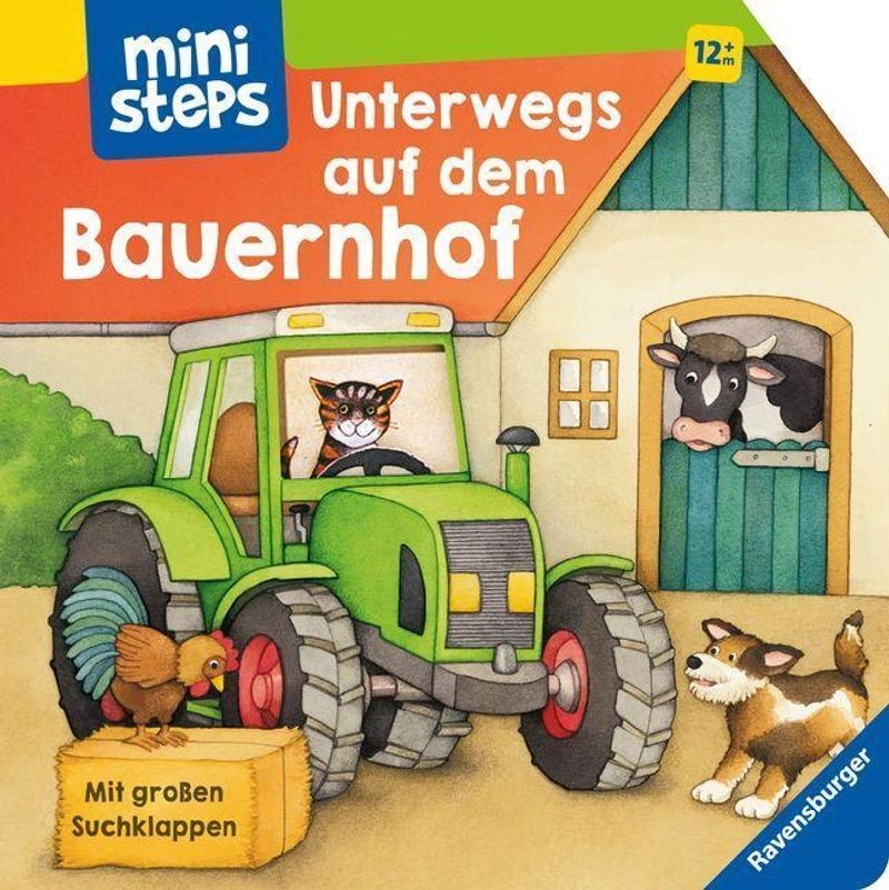 Unterwegs Auf Dem Bauernhof (Board Book)