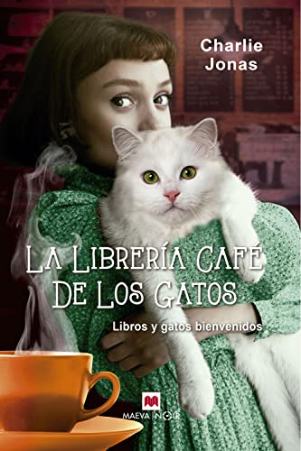 Portada de La librería café de los gatos, de Charlie Jonas