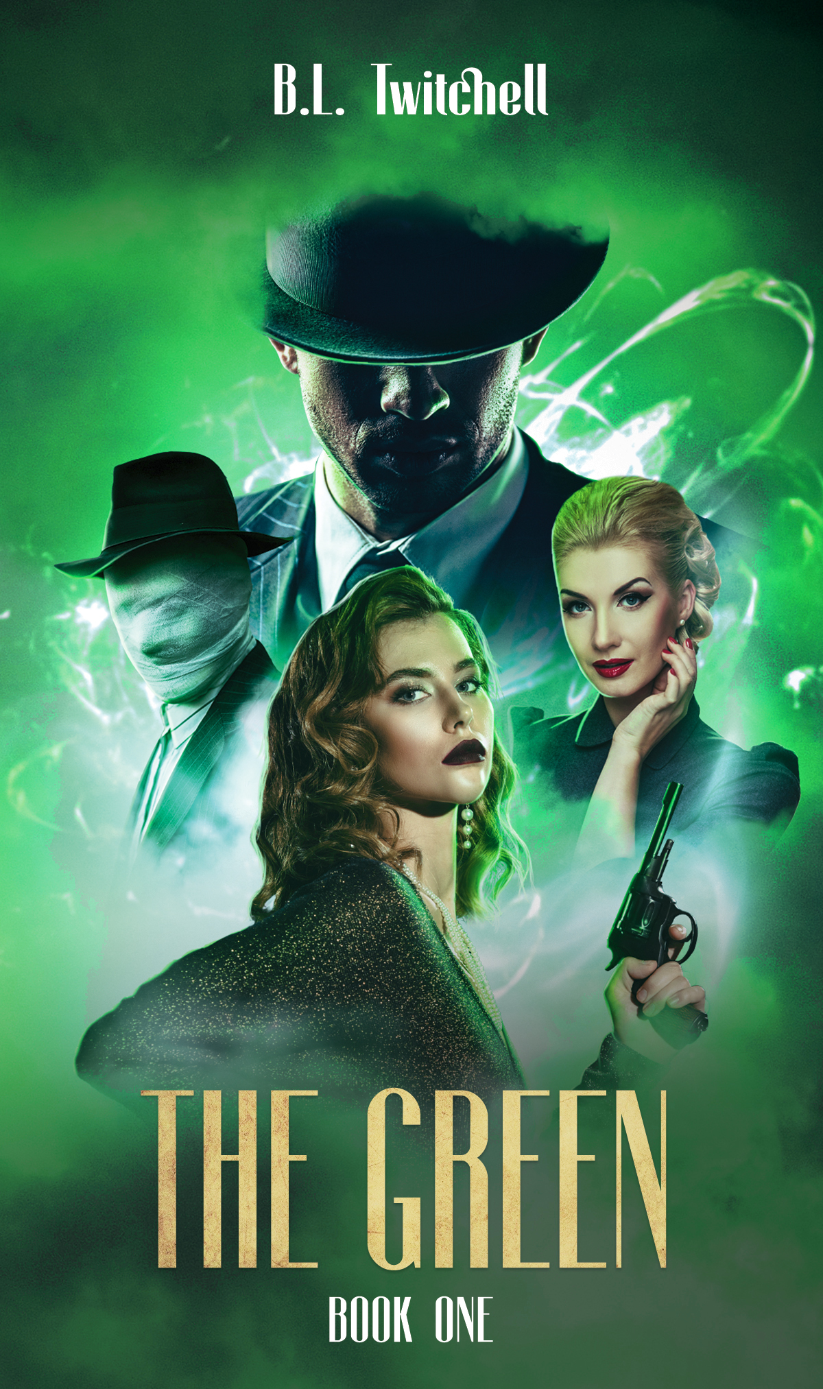 The Green: Book One (1950s Sci-fi/Fantasy Superhero Detective #1)