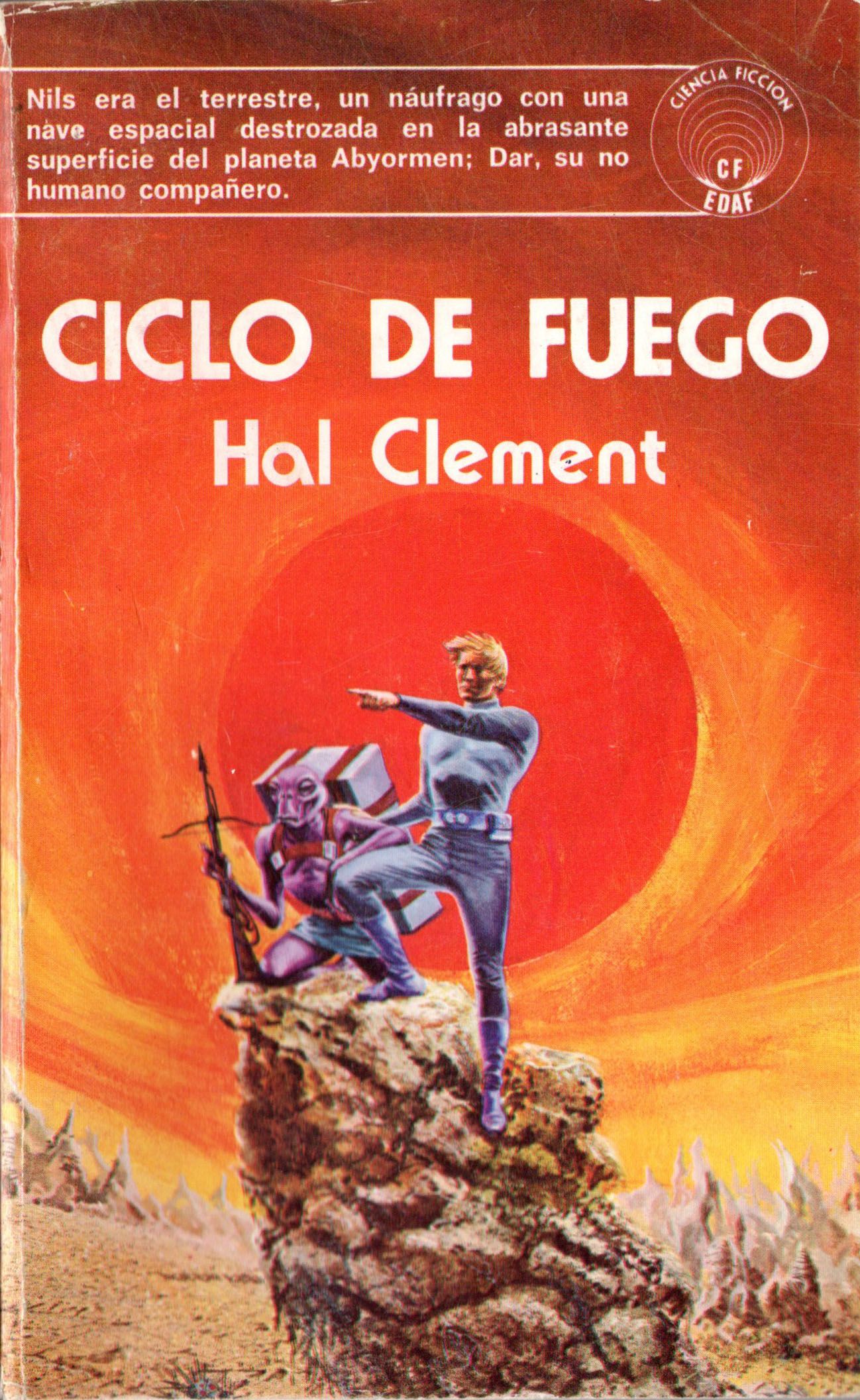 Portada de Ciclo de fuego, de Hal Clement