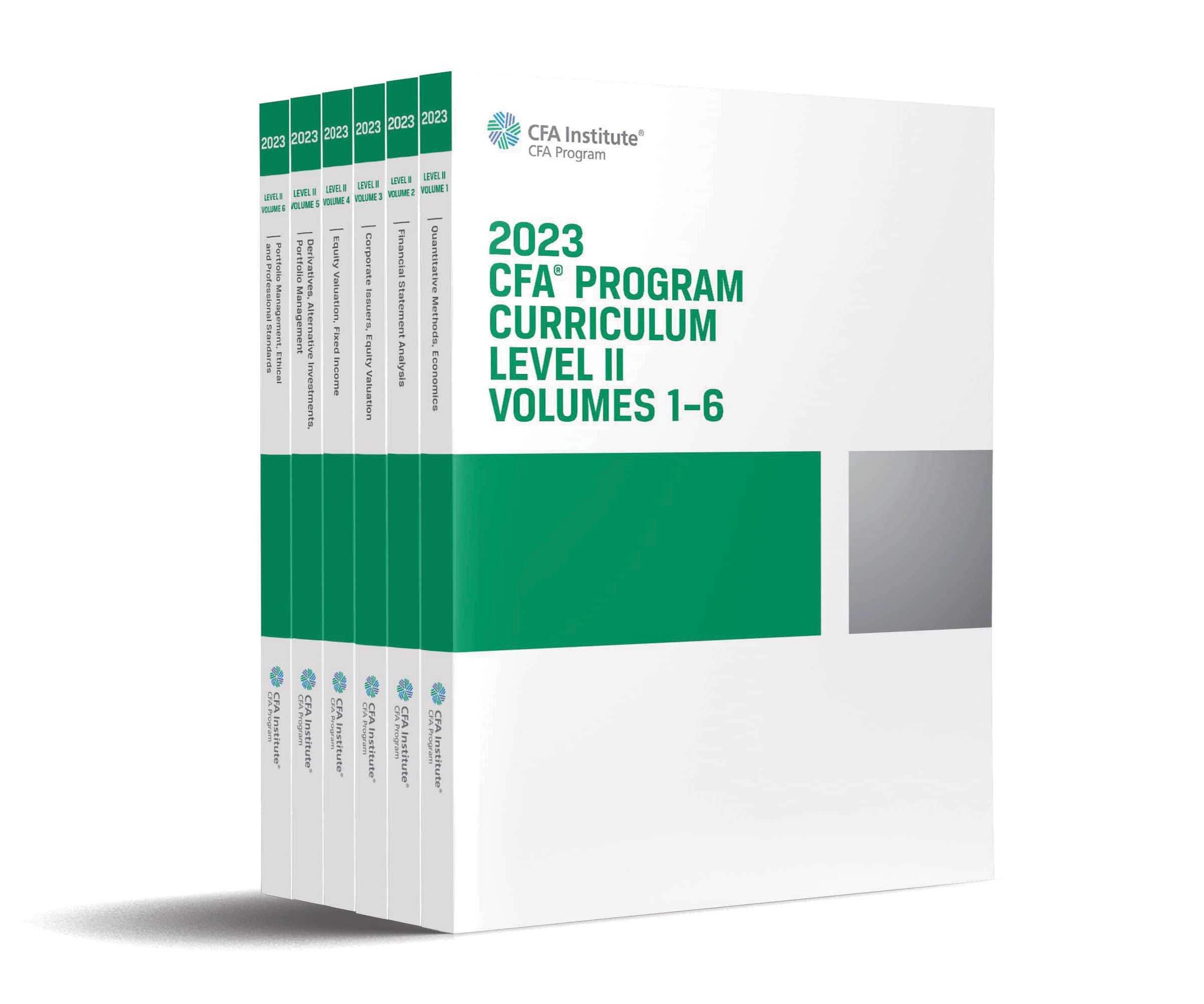 2023 CFA Program Curriculum Level II Box Set (Paperback)