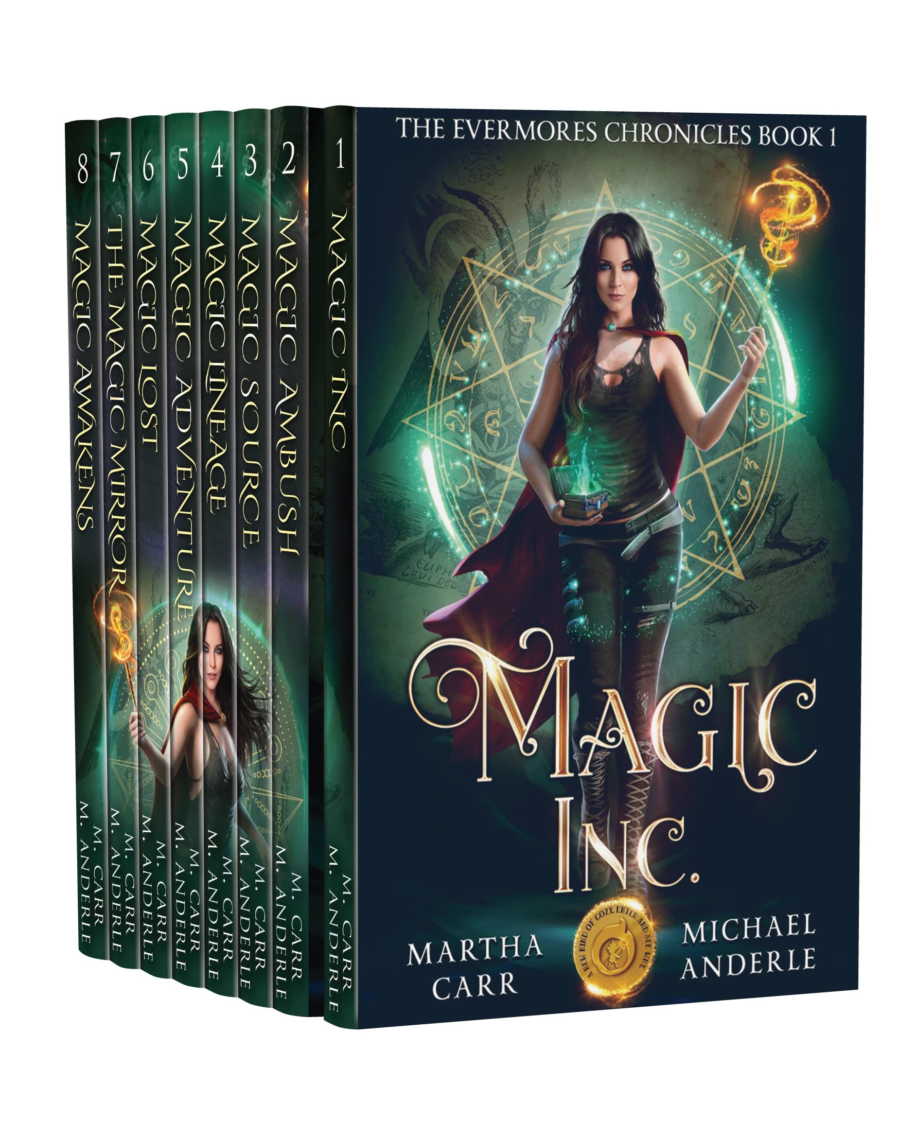 The Evermores Chronicles Complete Series Boxed Set: An Oriceran Urban Cozy (Kindle Edition)