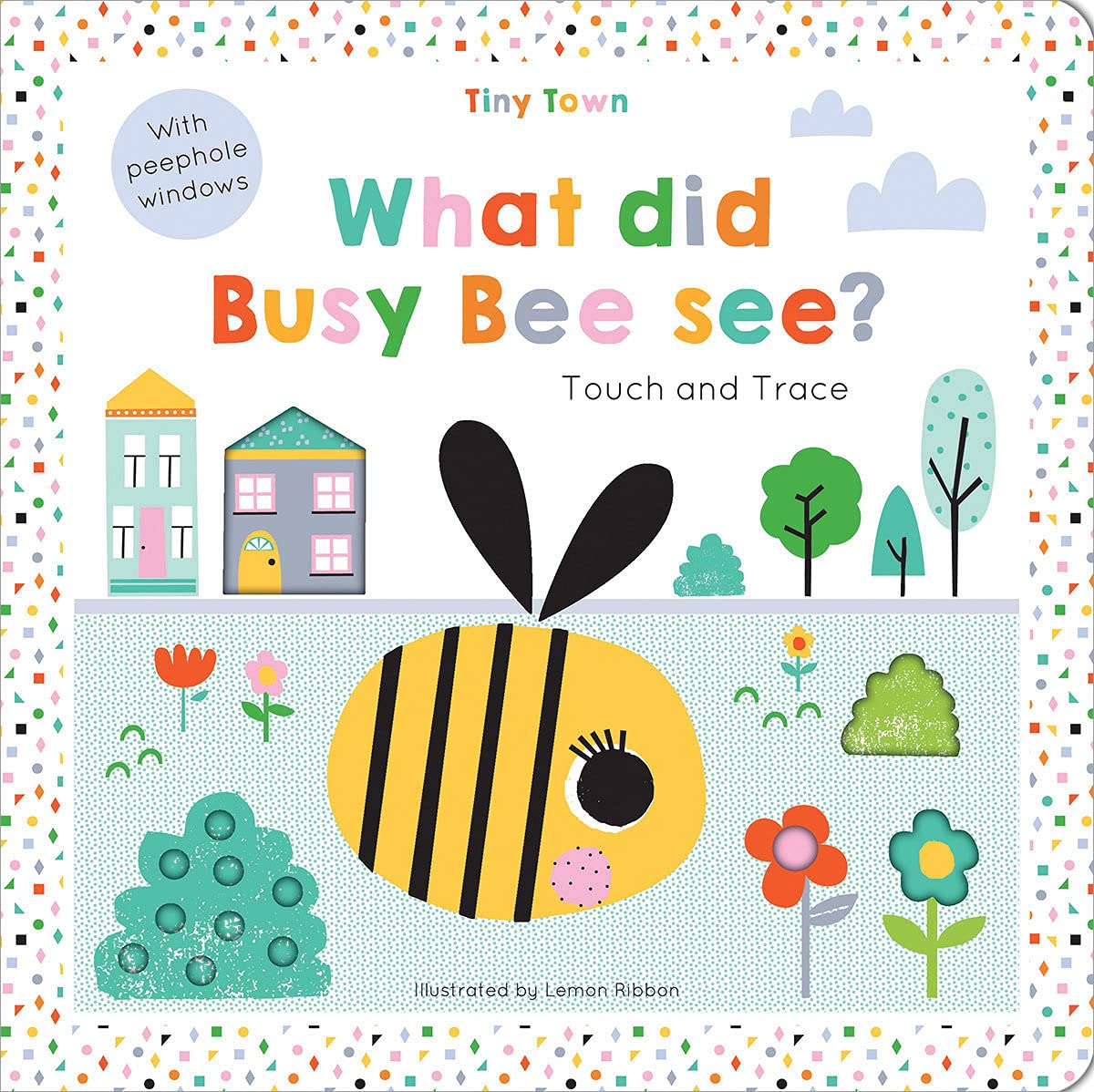 What did Busy Bee see? (Tiny Town Touch and Trace)