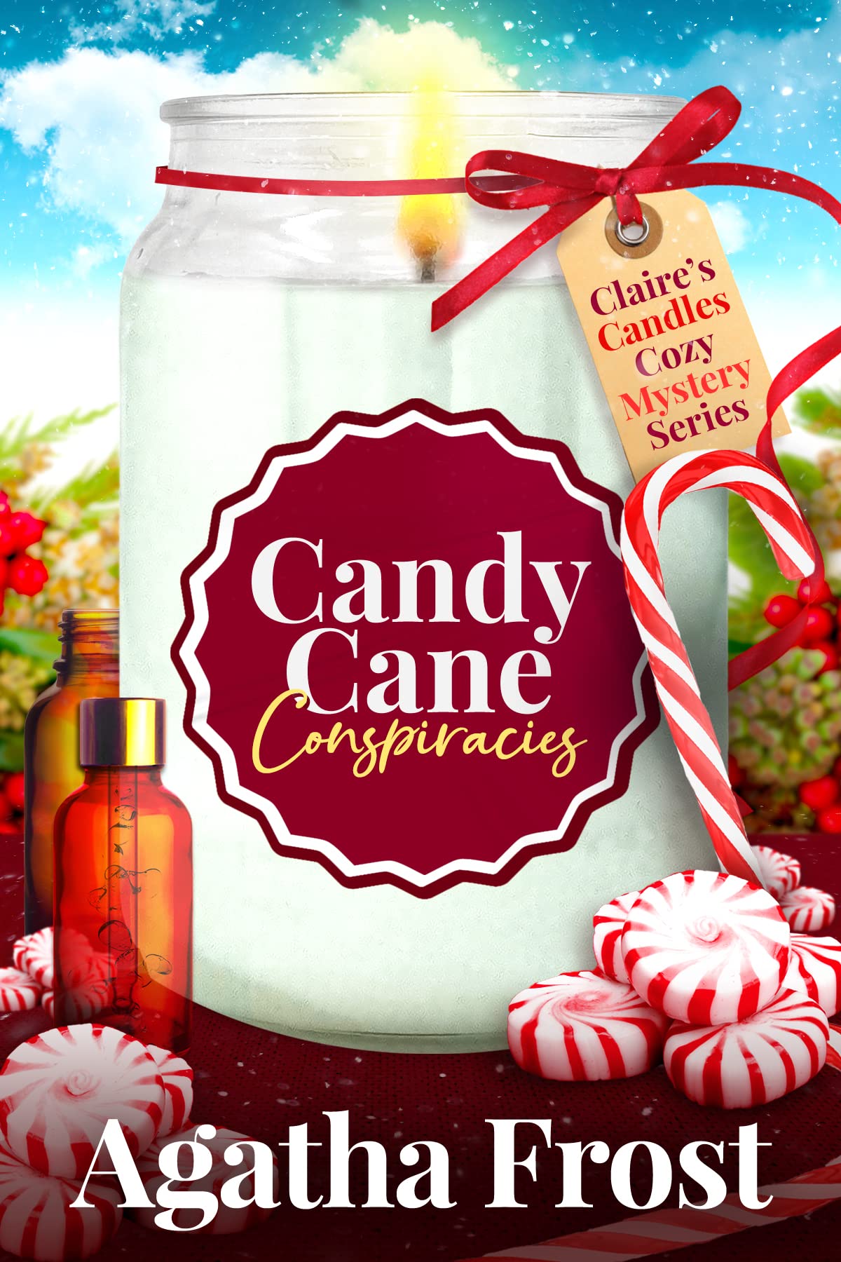 Candy Cane Conspiracies (Claire's Candles Cozy Mystery, #7)