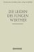 Die Leiden des jungen Werther (German Edition)