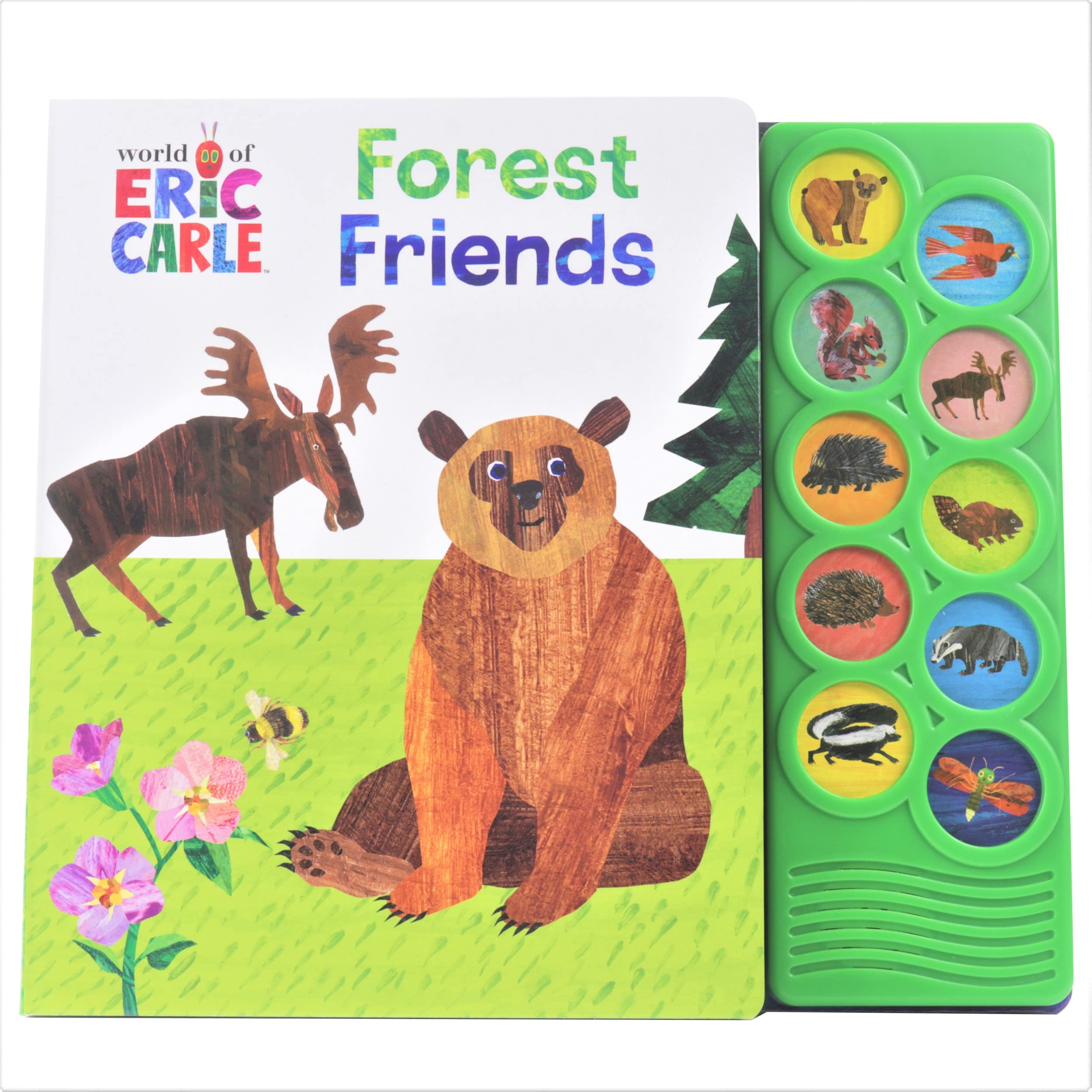 Forest Friends 10-Button Animal Sound Book (The World of Eric Carle)