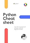 Python Cheat sheet: A cheat sheet that contain over 95% of python 3 commands with examples (Programming Cheat Sheets) Python Cheat sheet: A cheat sheet that contain over 95% of python 3 commands with examples (Programming Cheat Sheets)