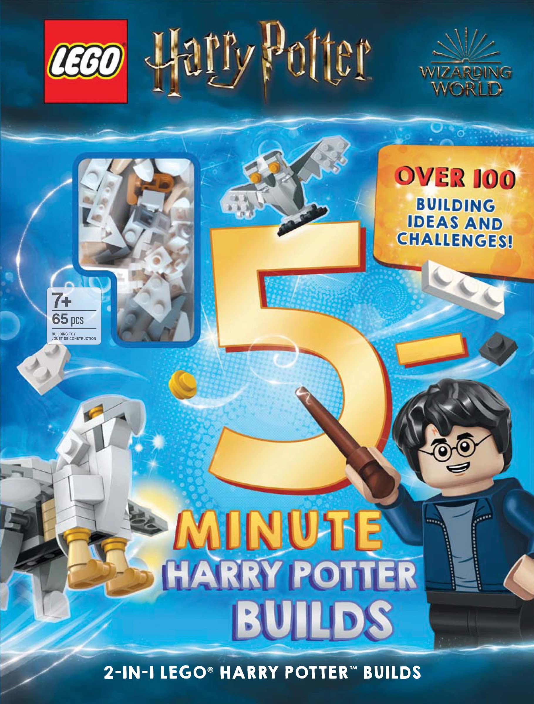LEGO® Harry Potter™ 5-Minute Builds: 100+ Quick Model Build Ideas, Basic Brick Kit, and Awesome Activities to Inspire Imagination and Creativity! (Hardcover)
