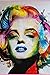Colorful Marilyn Monroe A5 ...