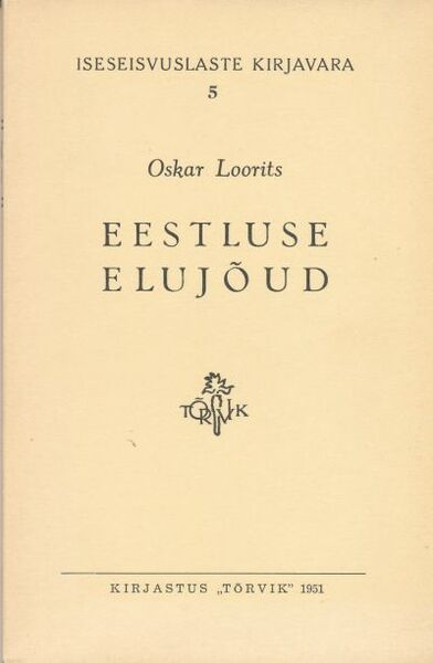 Eestluse elujõud (Paperback)