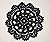 Crochet pattern coaster, cr...