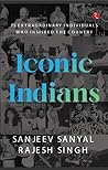 Book cover for ICONIC INDIANS: 75 Extraordinary Individuals Who Inspired the Country