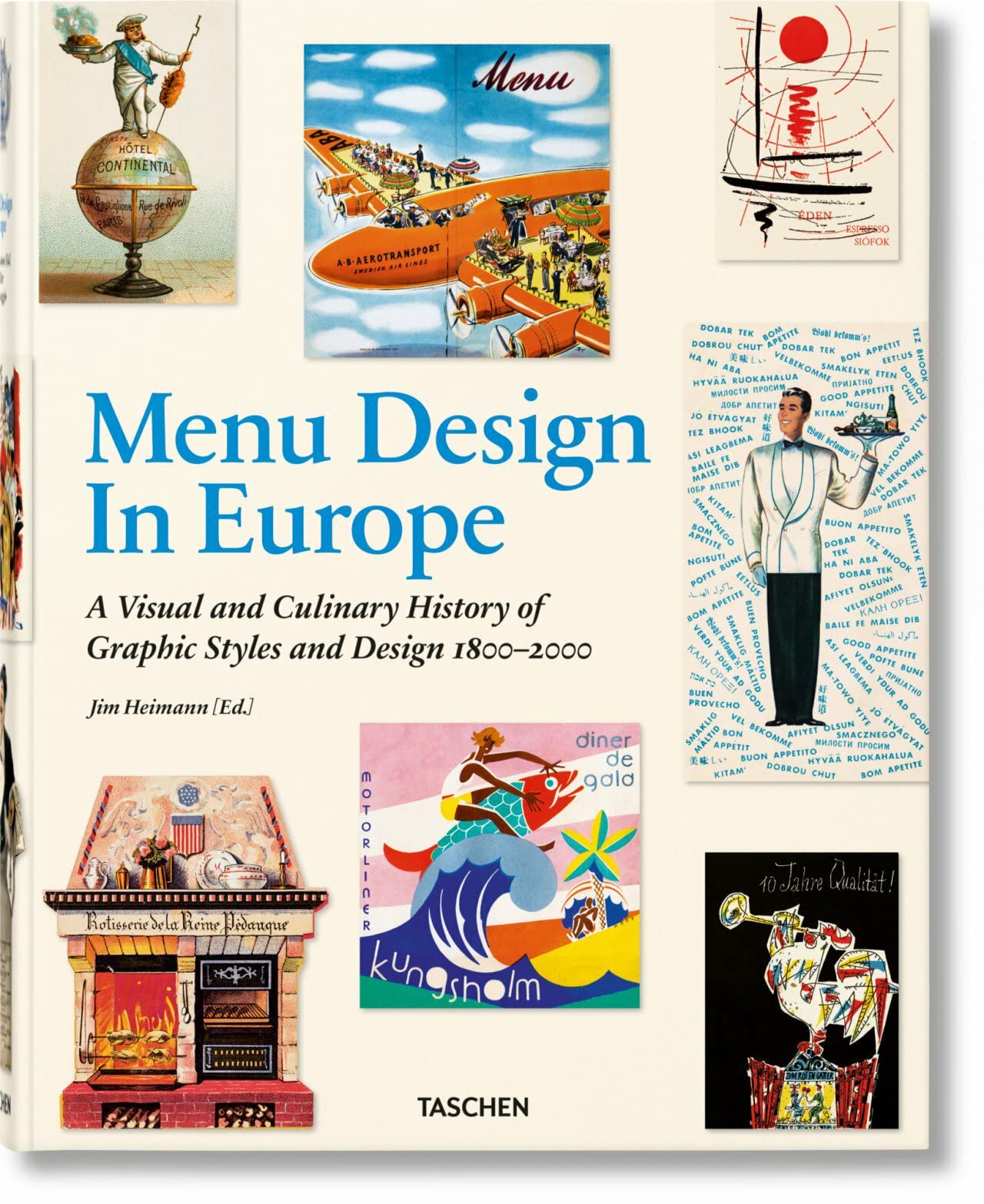 Menu Design in Europe (Multilingual Edition)