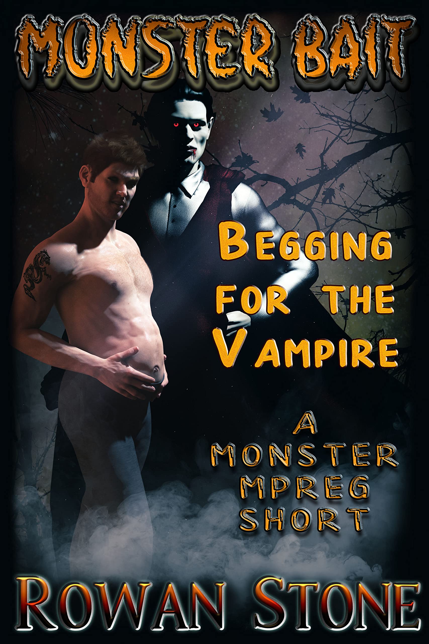 Begging for the Vampire: A Monster MPREG Short (Monster Bait Book 1)