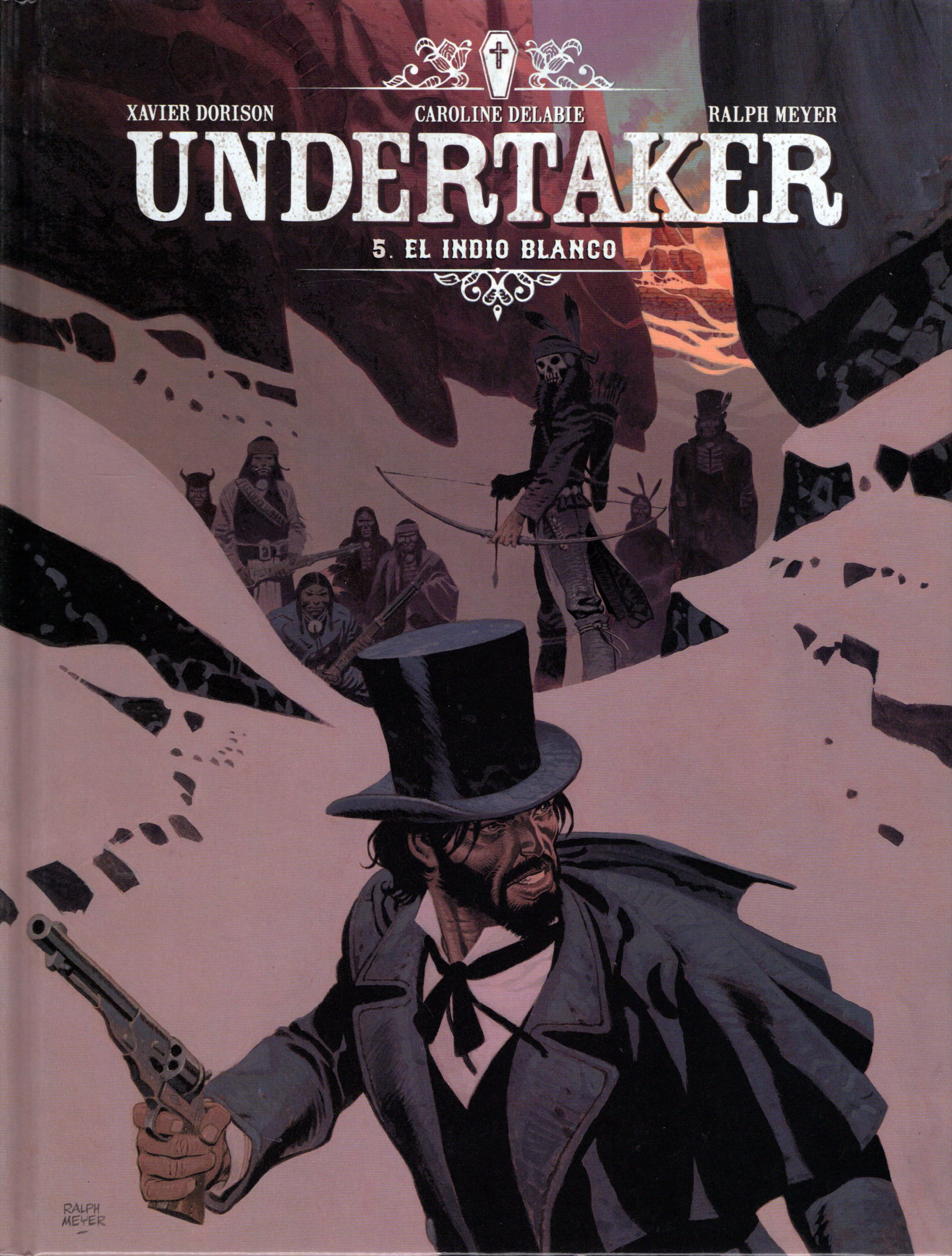 Portada de El indio Blanco, de Xavier Dorison