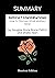 SUMMARY - Difficult Conversations: How to Discuss What Matters Most by Douglas Stone Bruce Patton and Sheila Heen