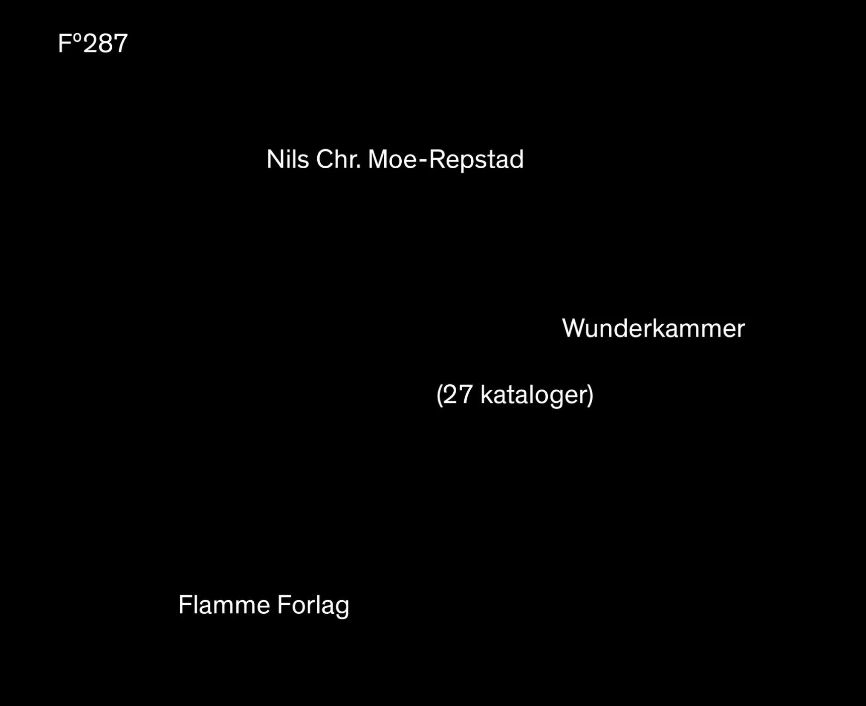 Wunderkammer (27 kataloger)