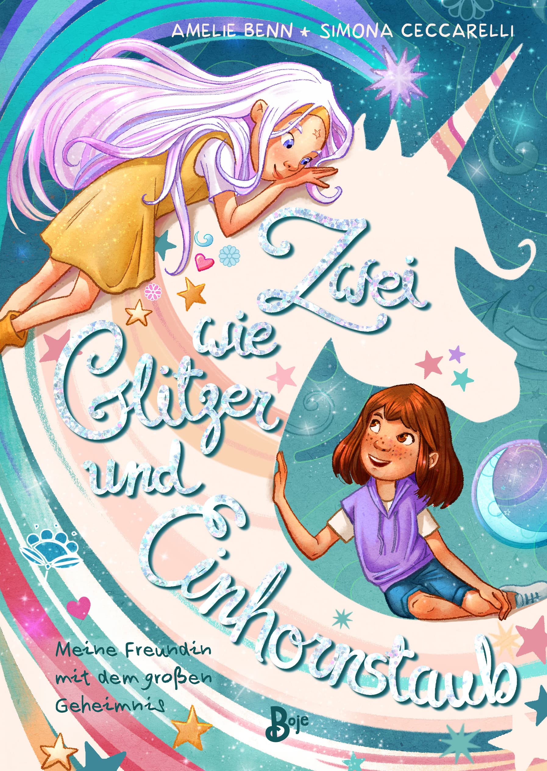 Meine Freundin mit dem großen Geheimnis (Zwei wie Glitzer und Einhornstaub, #1)