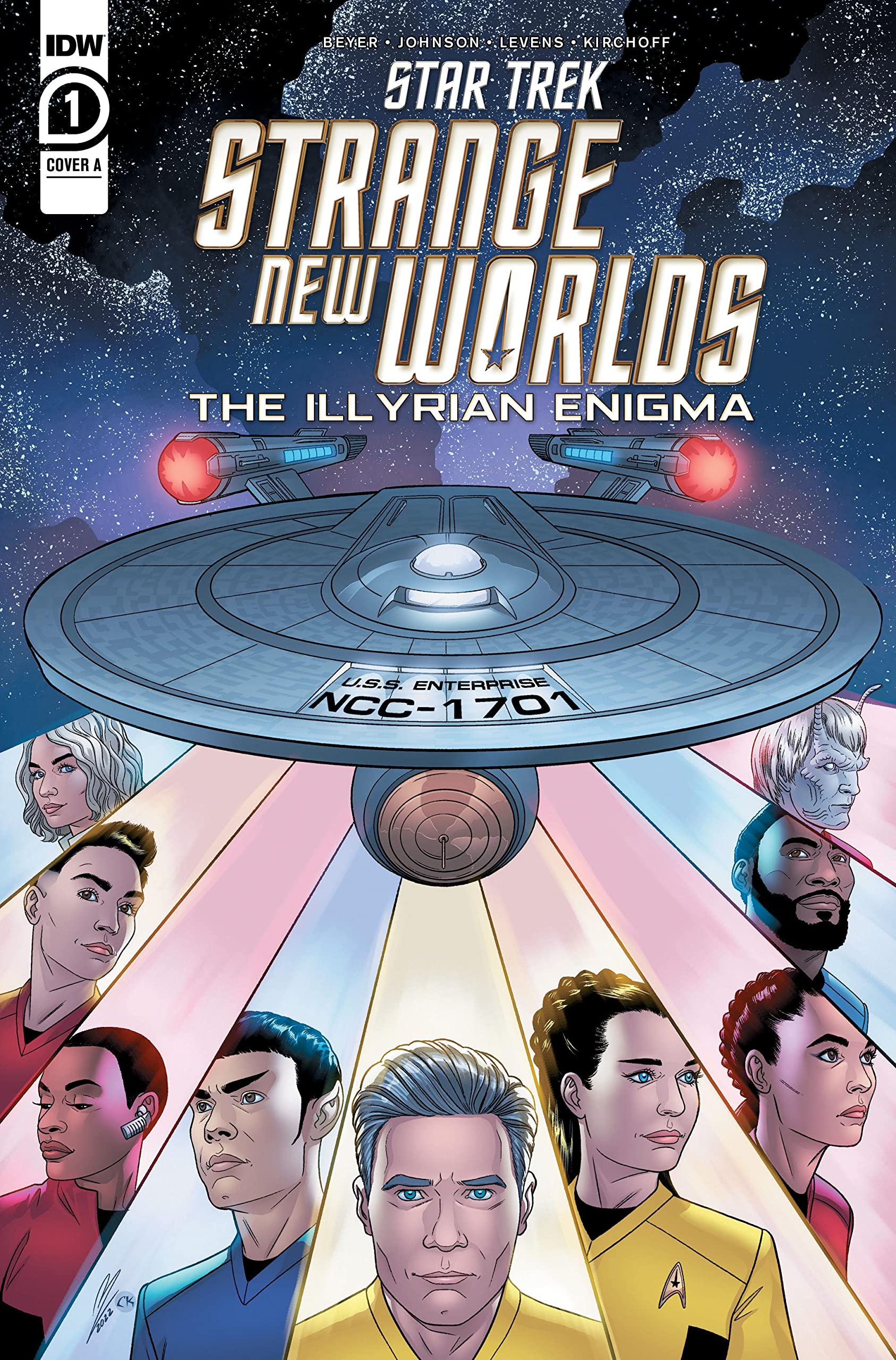 Star Trek: Strange New Worlds - The Illyrian Enigma #1 (Kindle Edition)
