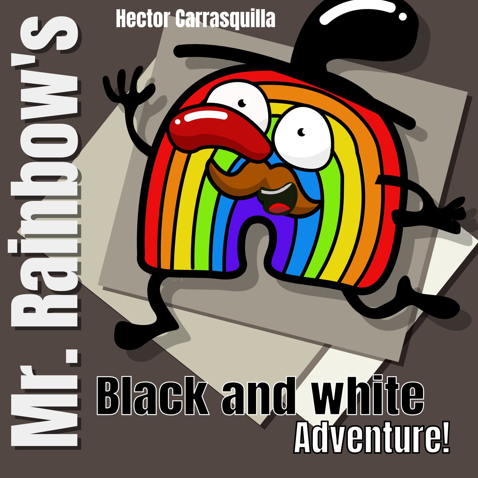 Mr.Rainbow's Black and White Adventure!: Ebook about the Importance Generosity and the Value of Friendship. (Kindle Edition)
