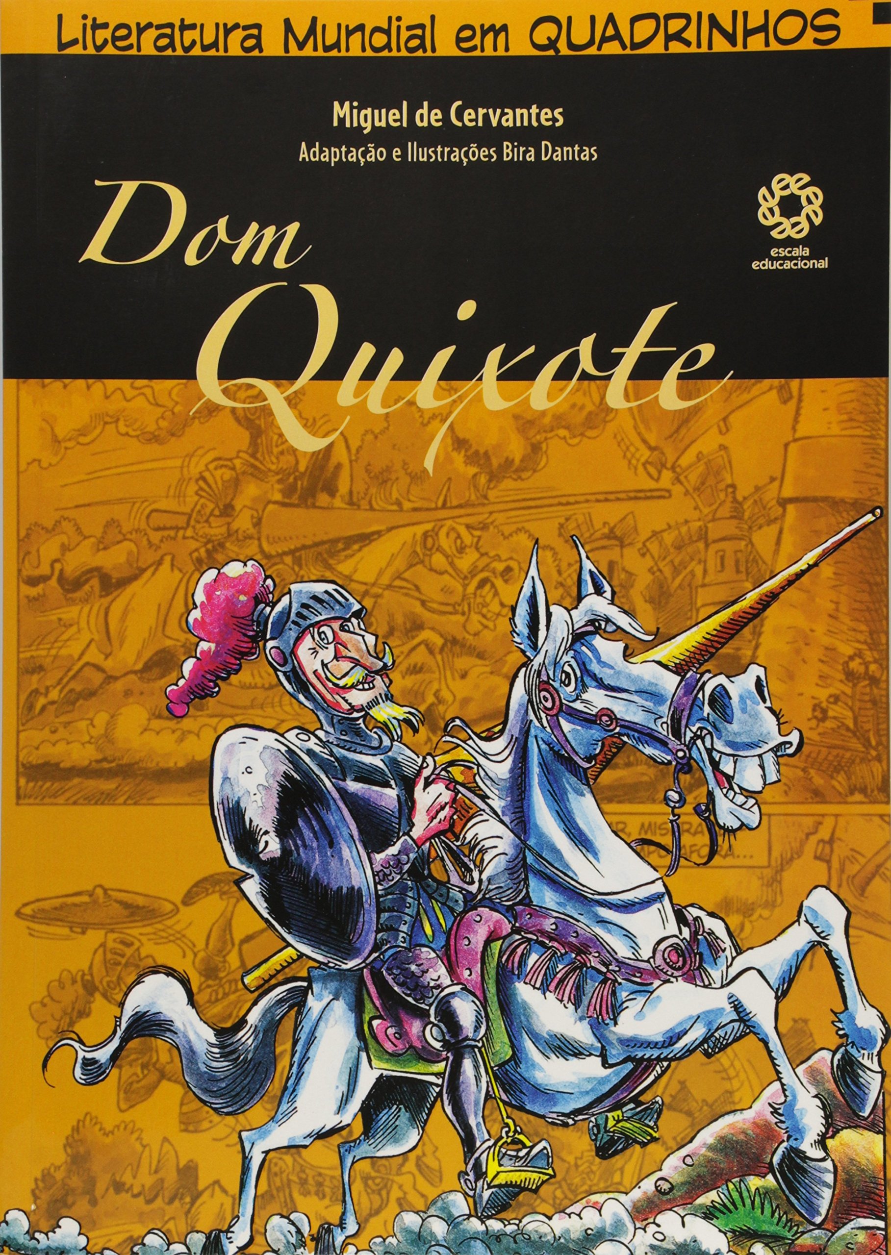 Dom Quixote - Colecao Literatura Mundial em Quadrinhos - Livro do Aluno (Paperback)