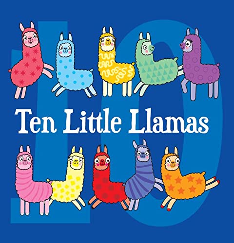 Ten Little Llamas (Board book)