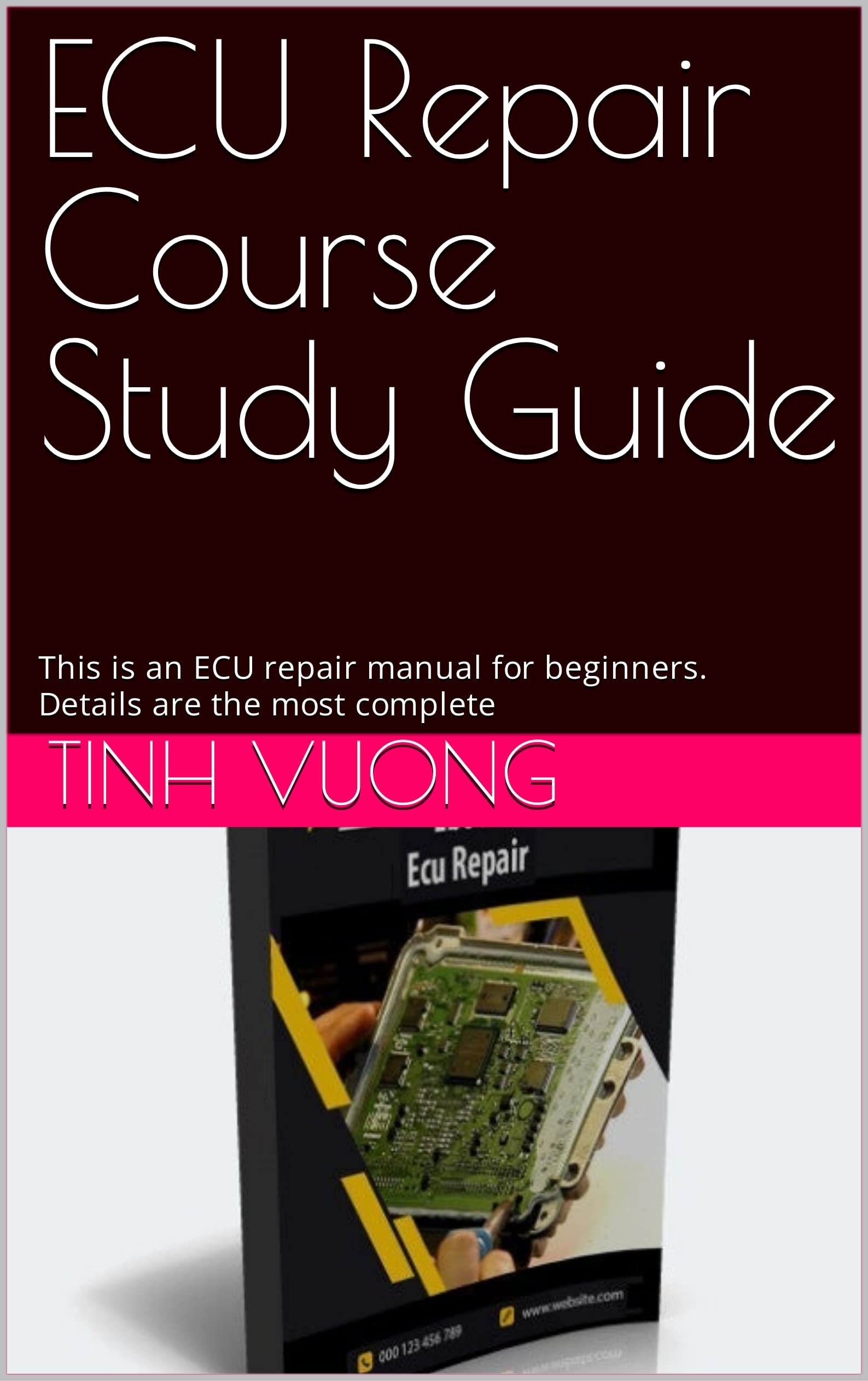ECU Repair Course Study Guide: This is an ECU repair manual for beginners. Details are the most complete (Kindle Edition)