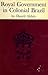 Royal Government in Colonial Brazil: With Special Reference to the Administration of the Marquis of Lavradio, Viceroy, 1769-1779