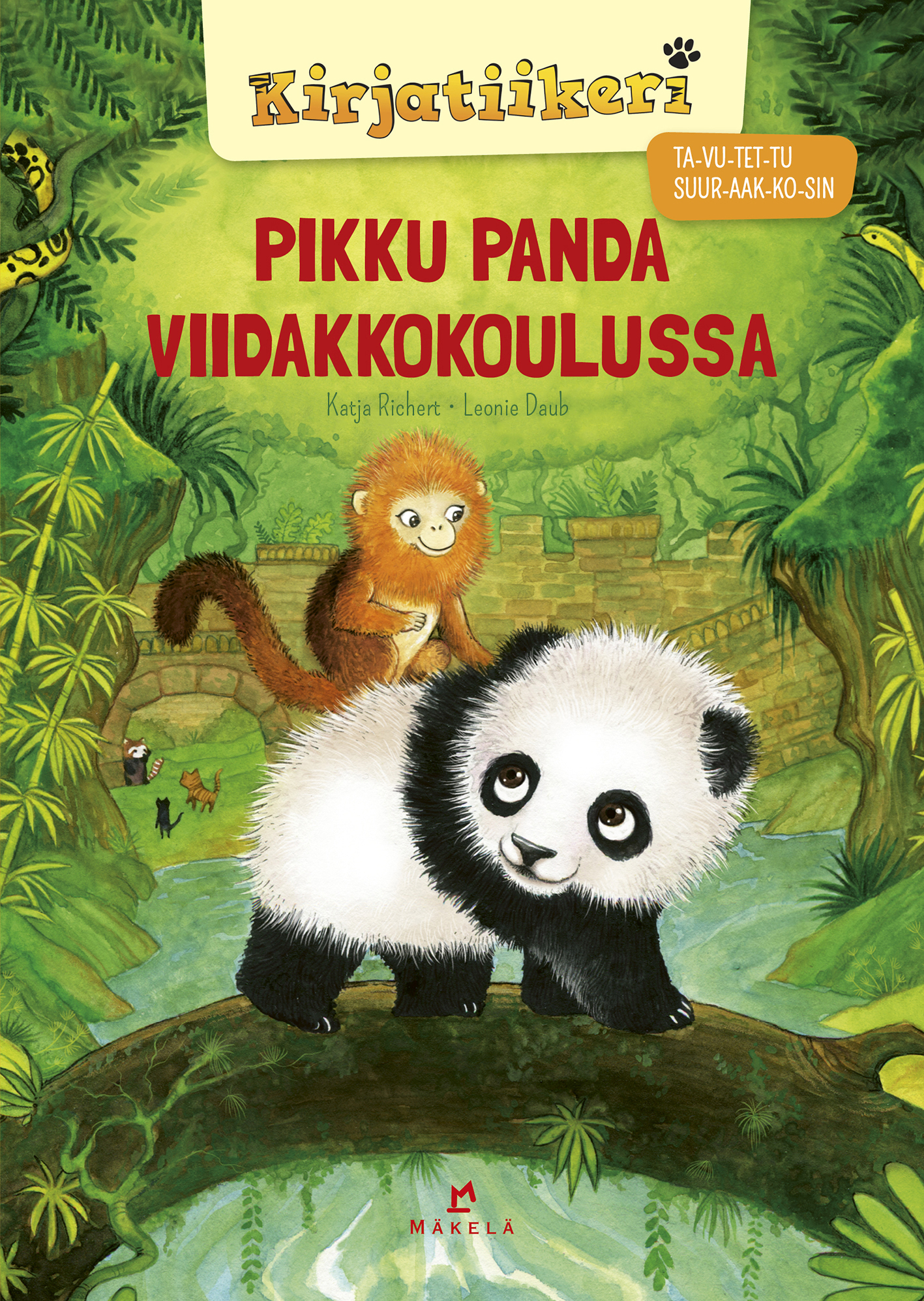 Pikku panda viidakkokoulussa (Hardcover)