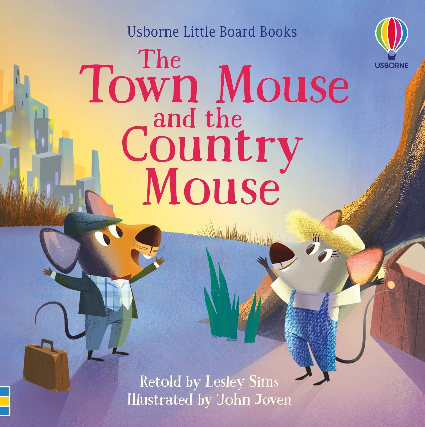 The Town Mouse and the Country Mouse (Usborne Little Board Books)