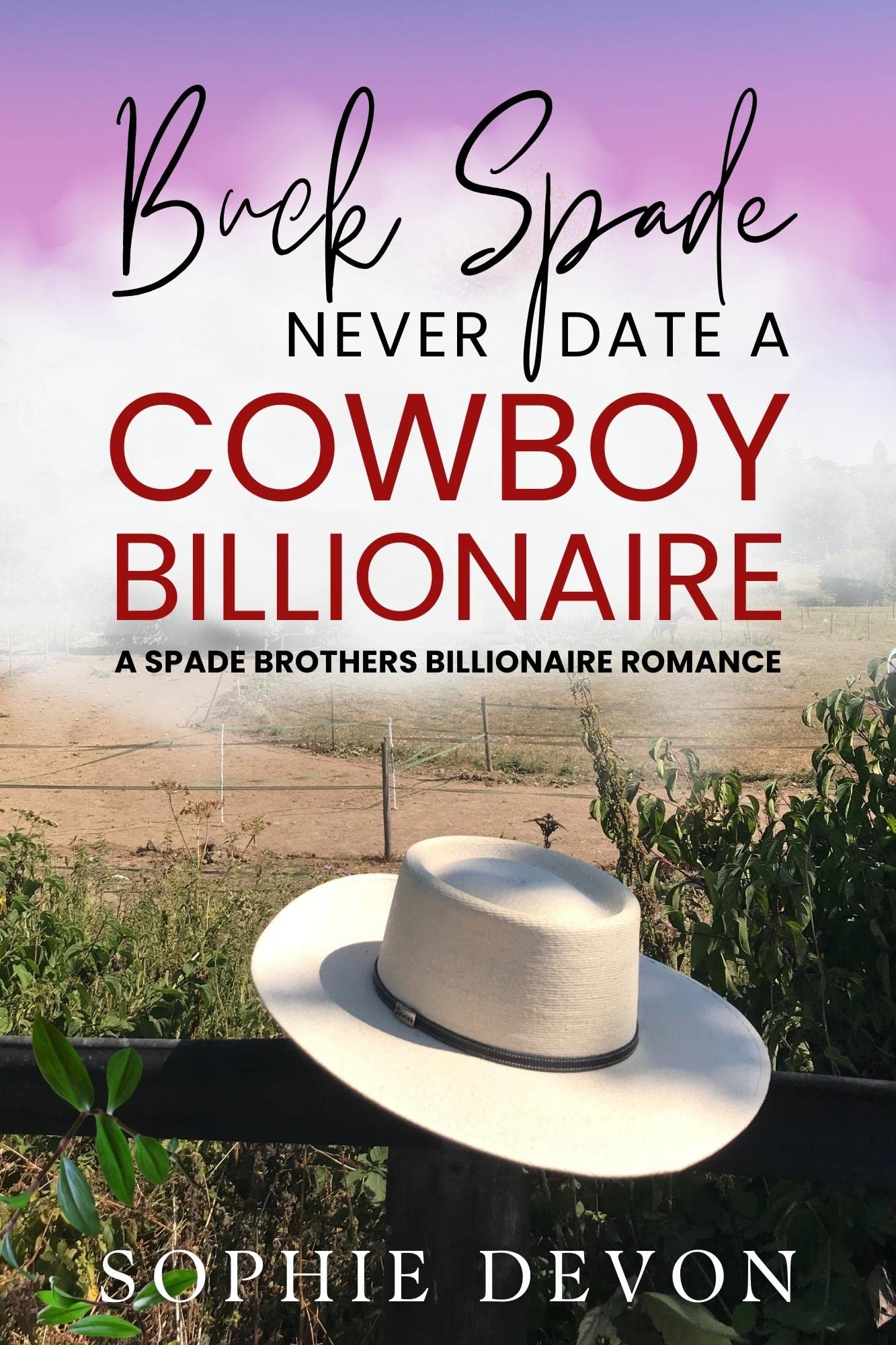 Buck Spade: Never Date a Cowboy Billionaire (Spade Brothers Ranch #1)