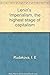 Lenin's "Imperialism, the highest stage of capitalism"