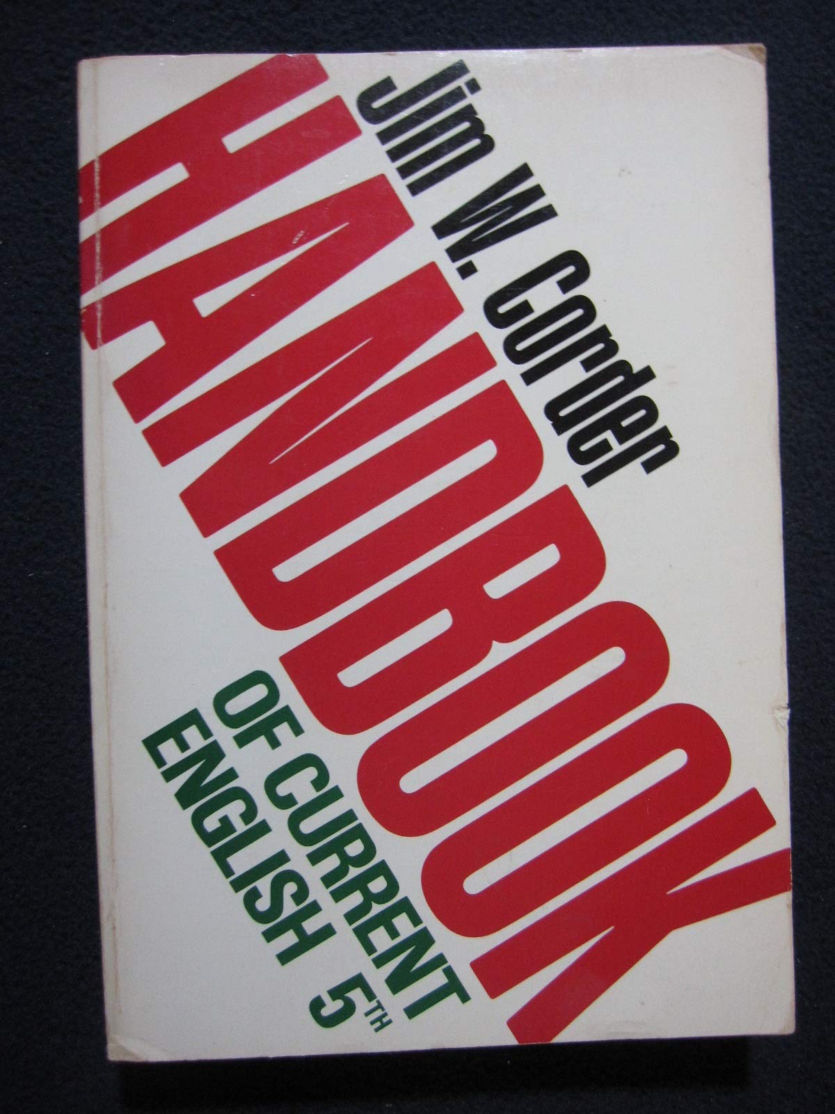 Handbook of Current English (Paperback)