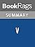 Summary & Study Guide V by Thomas Pynchon